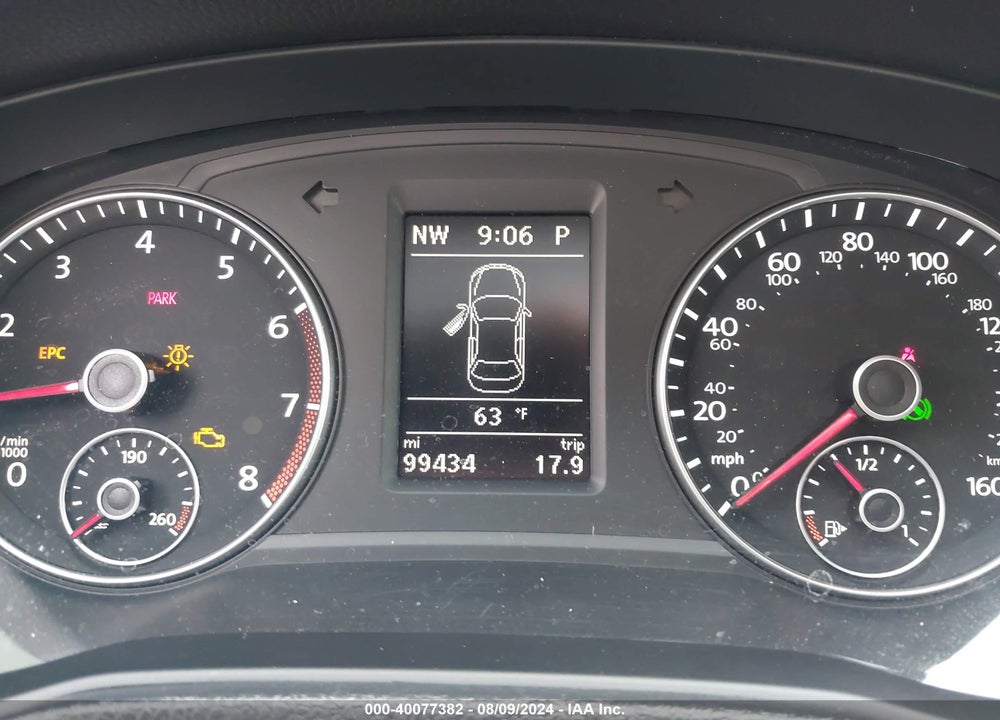 2013 VOLKSWAGEN PASSAT 2.5L SE VIN: 1VWBP7A30DC100039