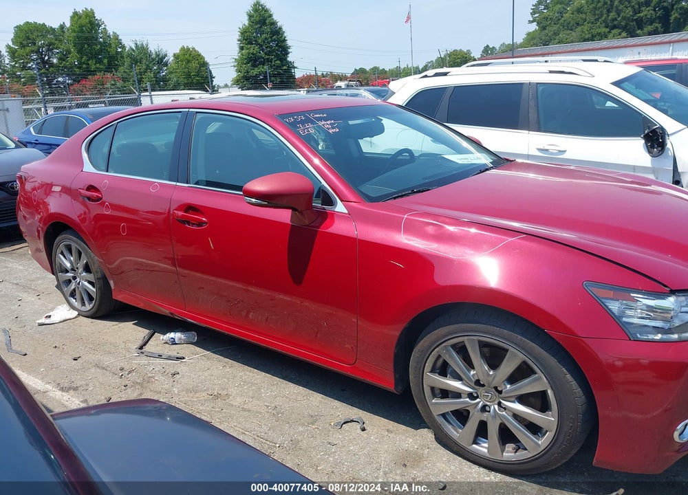 2013 LEXUS GS 350 VIN: JTHCE1BL0D5012975