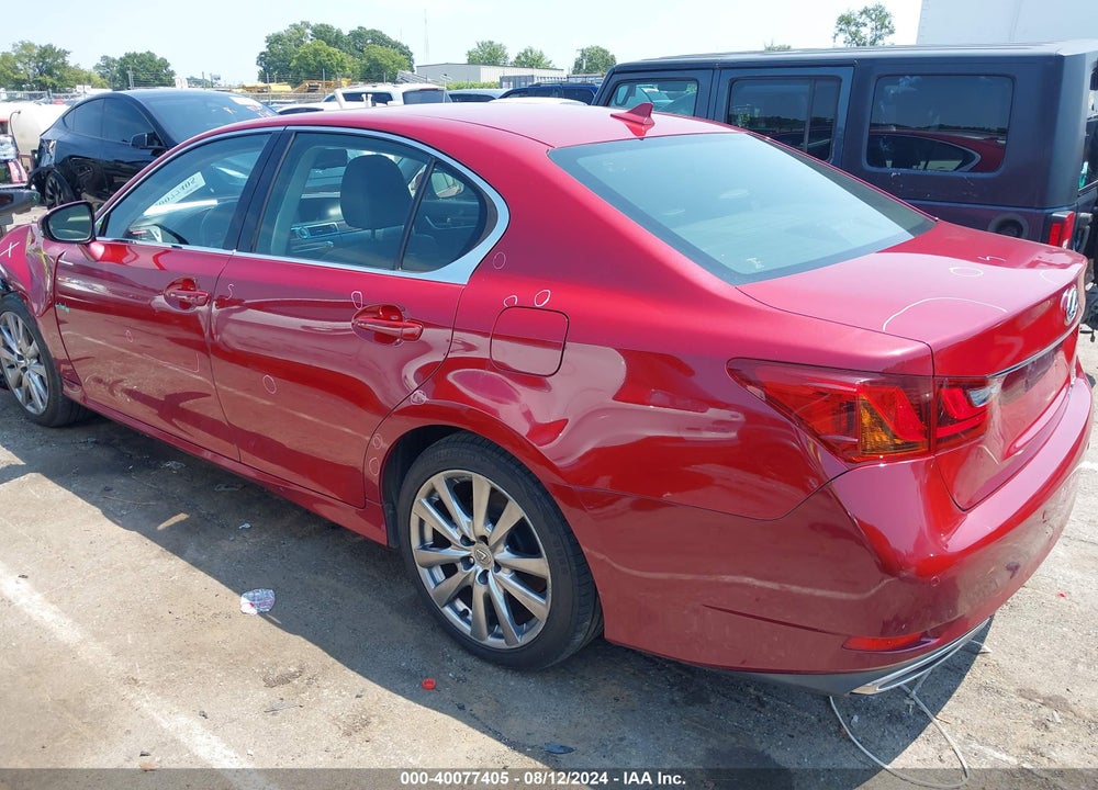 2013 LEXUS GS 350 VIN: JTHCE1BL0D5012975