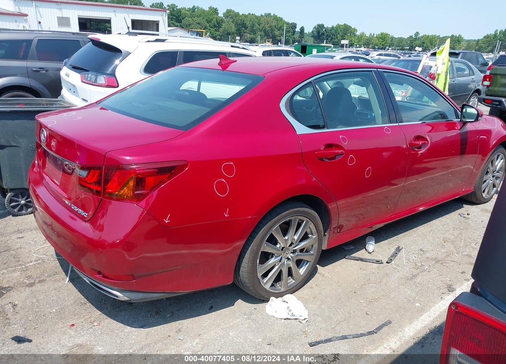 2013 LEXUS GS 350 VIN: JTHCE1BL0D5012975