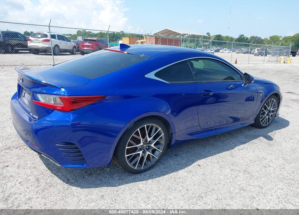 2015 LEXUS RC 350 VIN: JTHHE5BC0F5010093