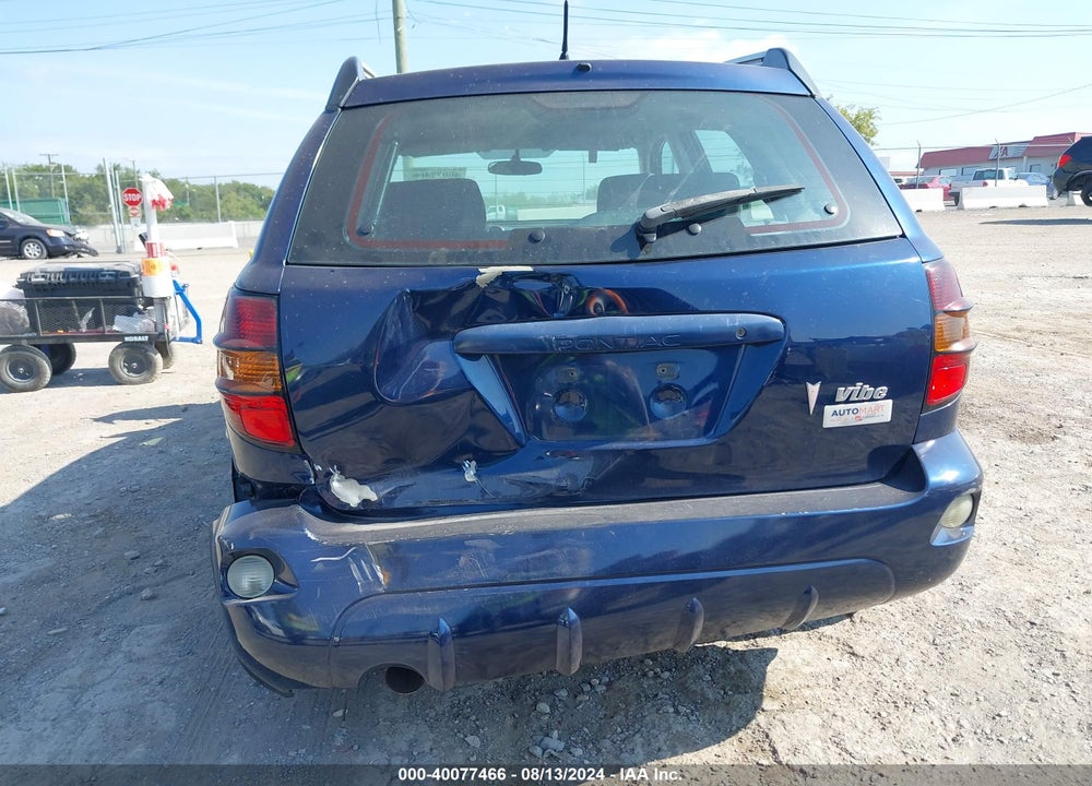 2005 PONTIAC VIBE VIN: 5Y2SL63835Z429480