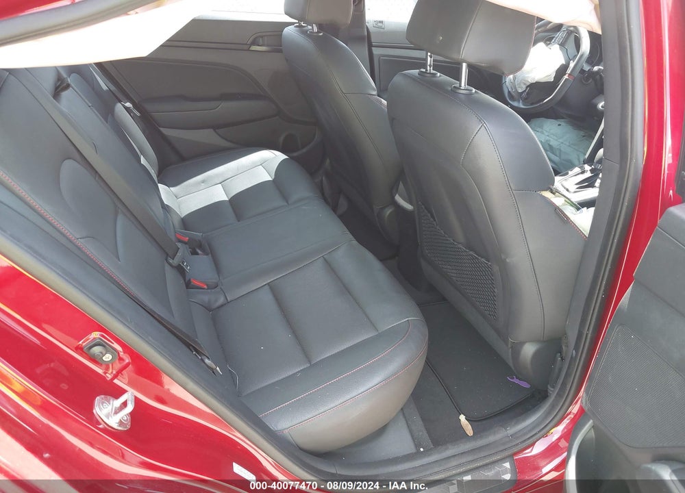 2019 HYUNDAI ELANTRA SPORT VIN: KMHD04LB9KU831414