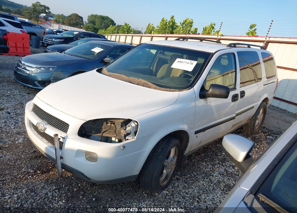 2008 CHEVROLET UPLANDER LS VIN: 1GNDV23158D148823