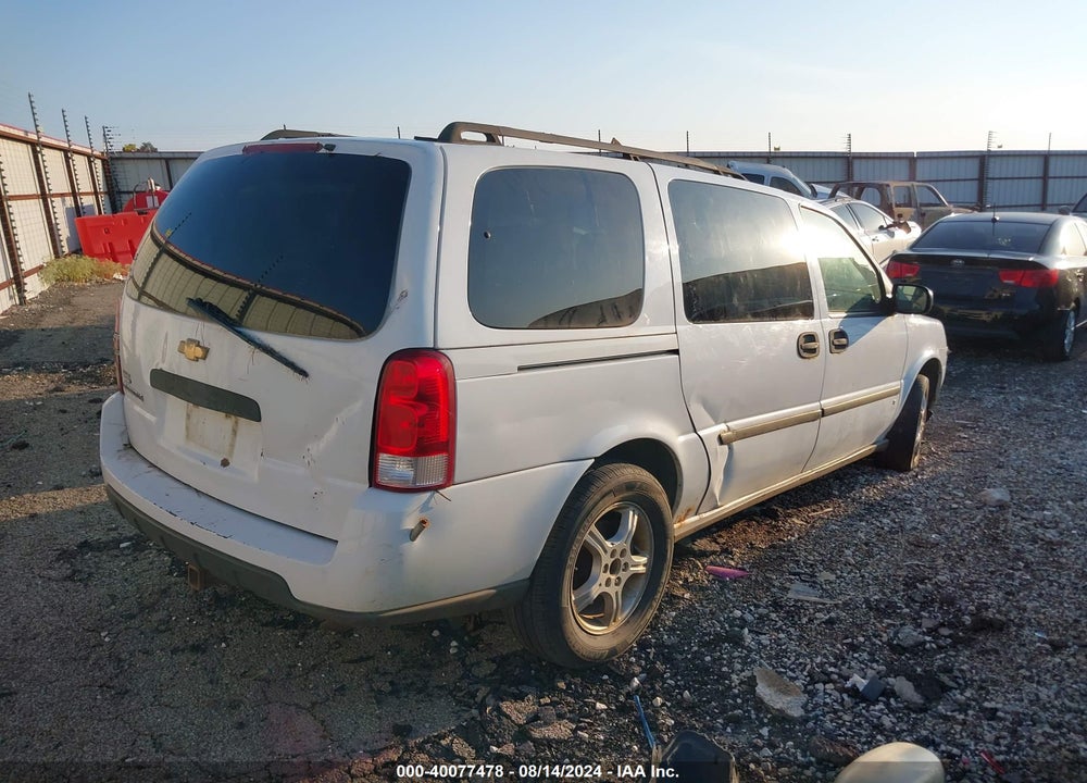 2008 CHEVROLET UPLANDER LS VIN: 1GNDV23158D148823