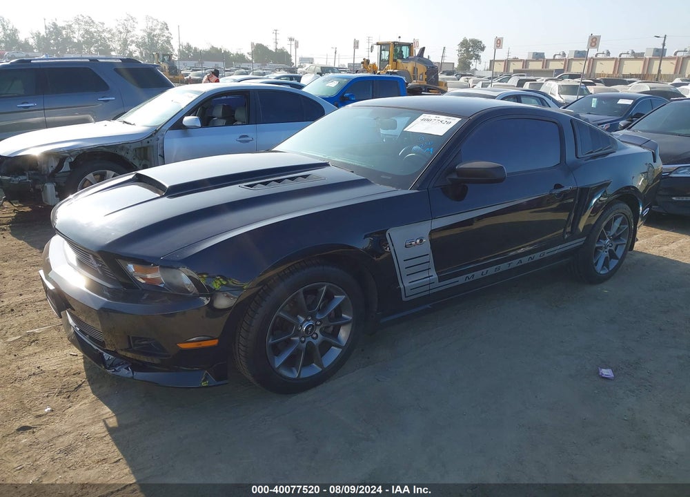 2012 FORD MUSTANG V6 PREMIUM VIN: 1ZVBP8AM2C5252972