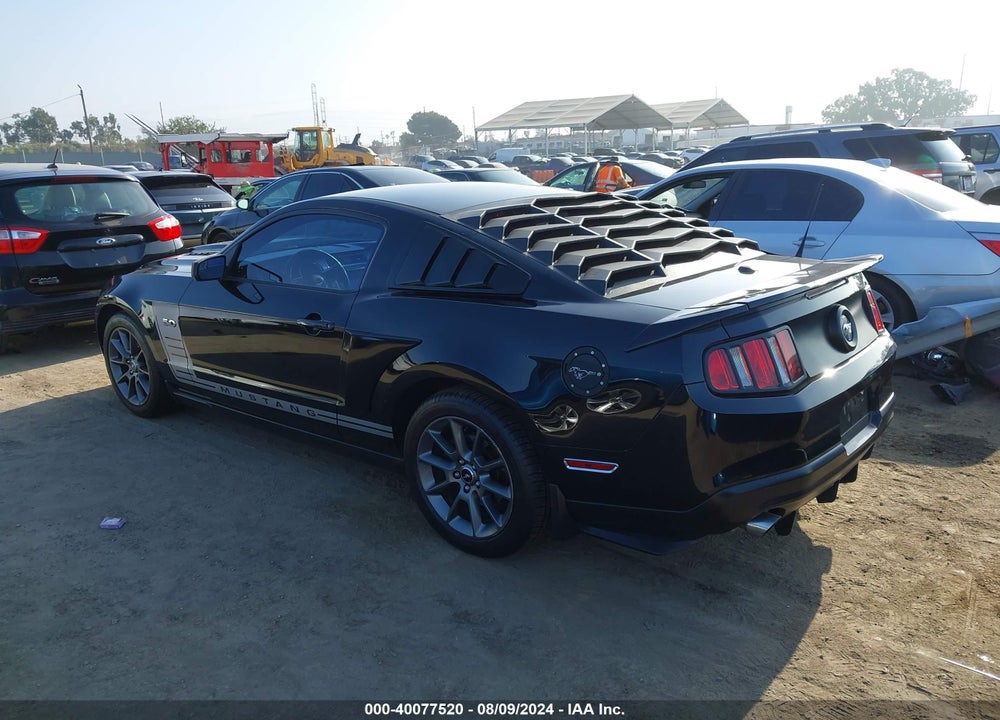 2012 FORD MUSTANG V6 PREMIUM VIN: 1ZVBP8AM2C5252972