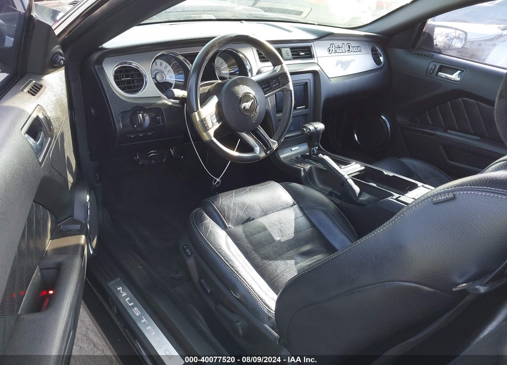 2012 FORD MUSTANG V6 PREMIUM VIN: 1ZVBP8AM2C5252972