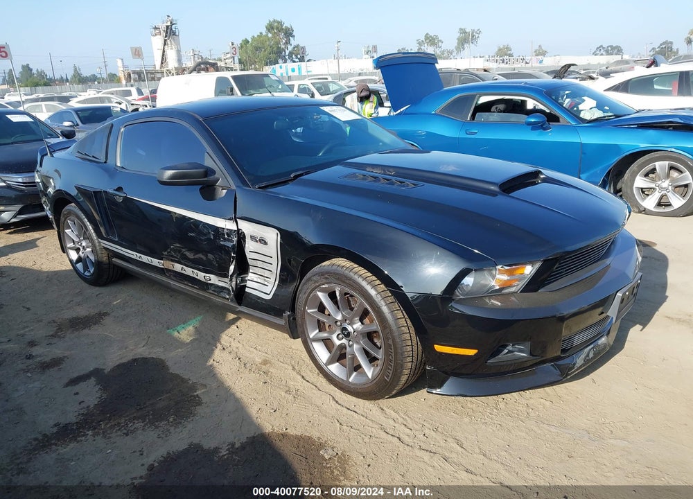 2012 FORD MUSTANG V6 PREMIUM VIN: 1ZVBP8AM2C5252972