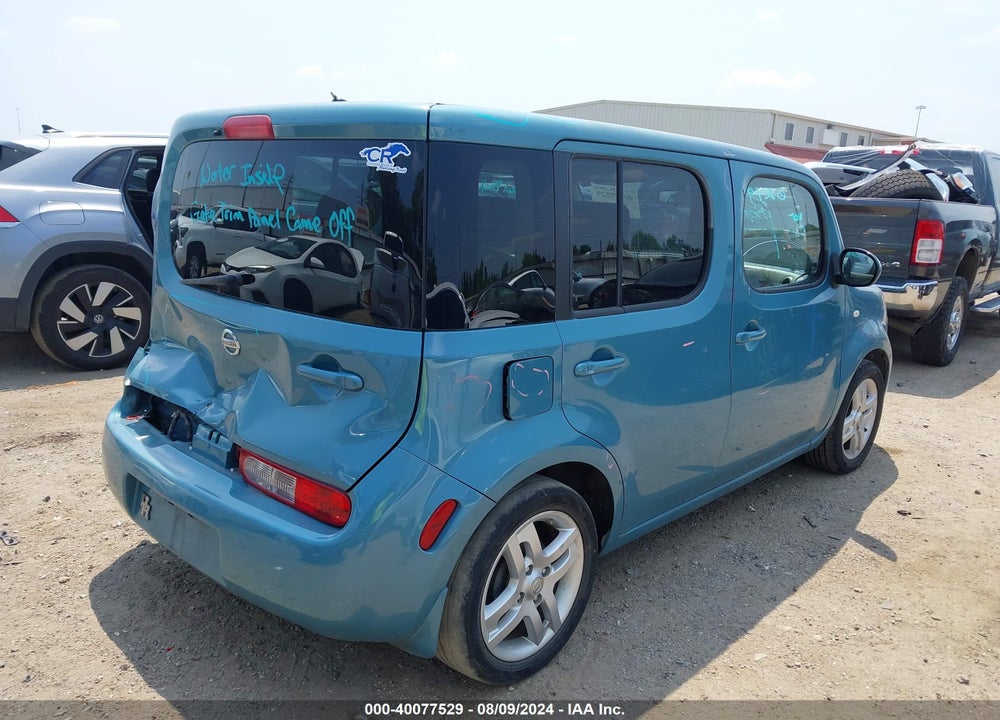 2011 NISSAN CUBE 1.8SL VIN: JN8AZ2KR5BT200315