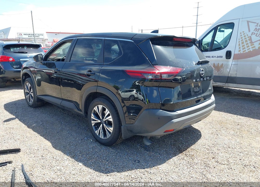 2022 NISSAN ROGUE SV FWD VIN: 5N1BT3BA5NC704008