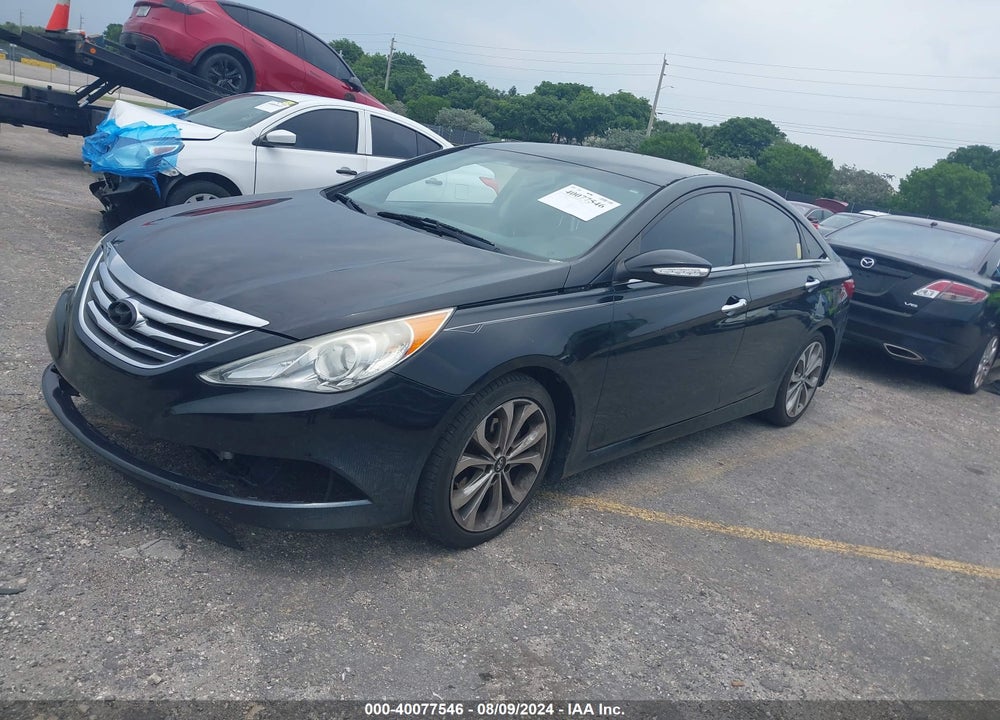 2014 HYUNDAI SONATA SE VIN: 5NPEC4AC4EH890879