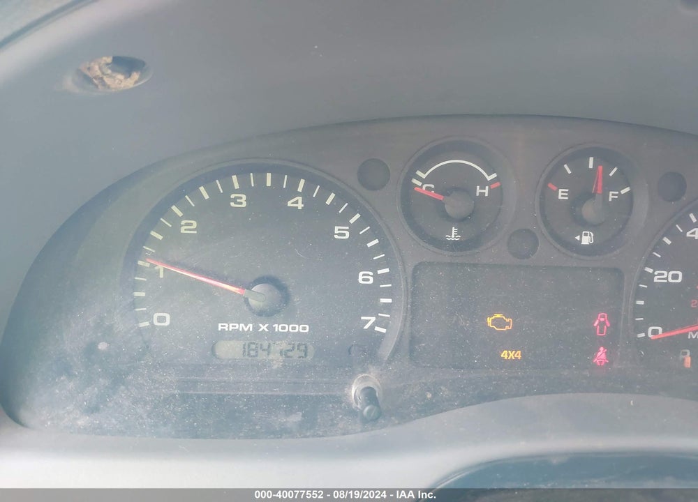 2007 FORD RANGER FX4 LEVEL II/FX4 OFF-ROAD/SPORT/XLT VIN: 1FTZR45E37PA06806
