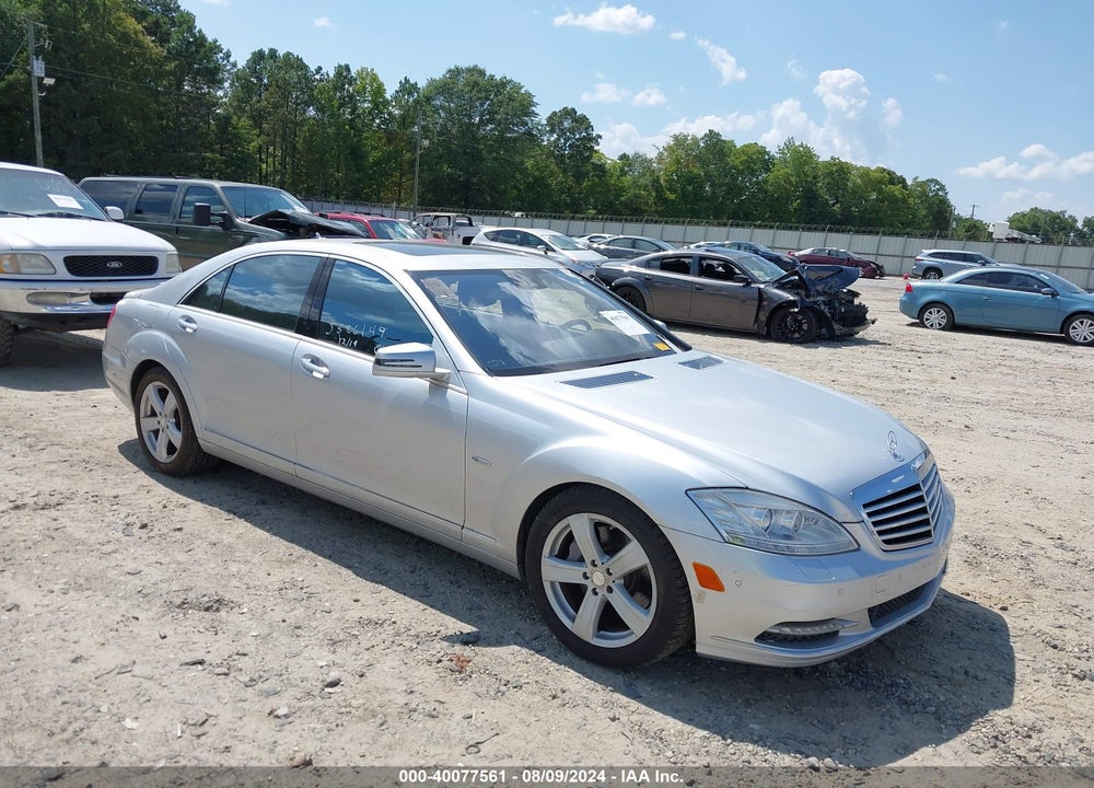 2012 MERCEDES-BENZ S 550 VIN: WDDNG7DB2CA442997