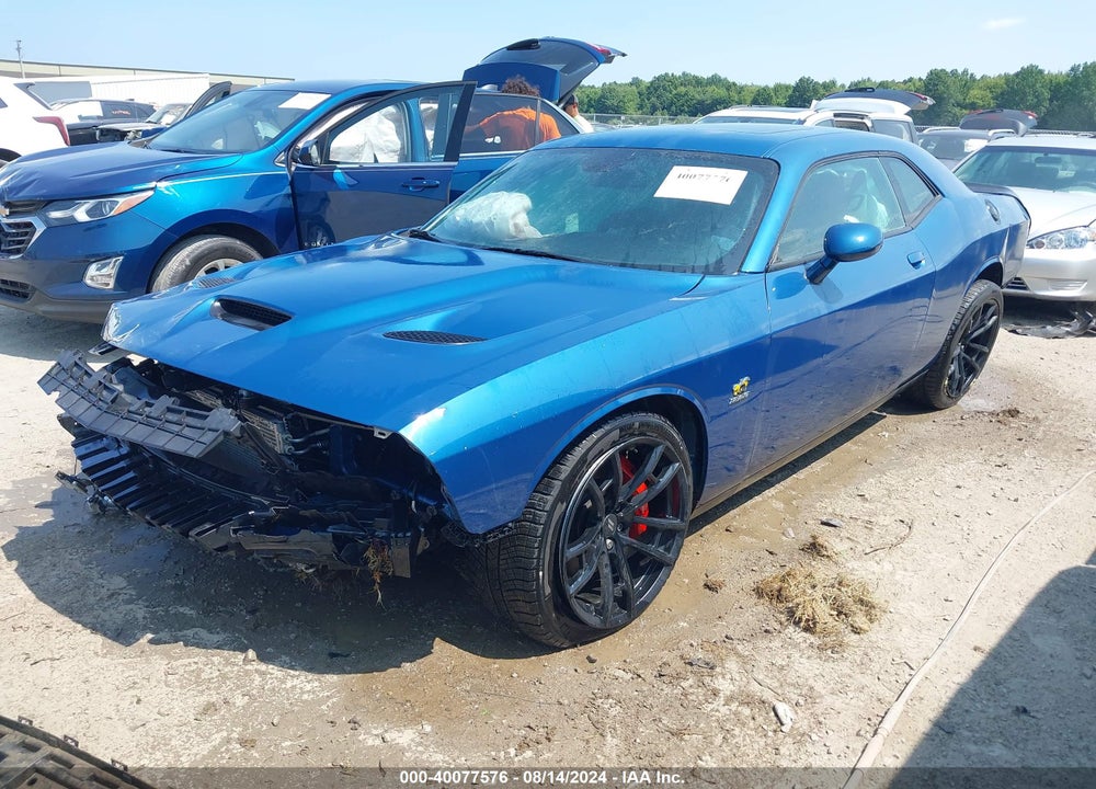 2022 DODGE CHALLENGER R/T SCAT PACK VIN: 2C3CDZFJ3NH140251