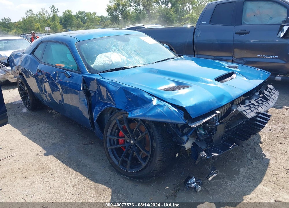 2022 DODGE CHALLENGER R/T SCAT PACK VIN: 2C3CDZFJ3NH140251