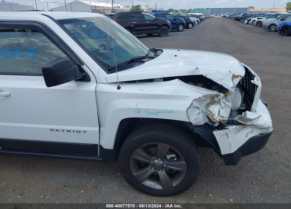 2015 JEEP PATRIOT HIGH ALTITUDE EDITION VIN: 1C4NJRFB0FD208591
