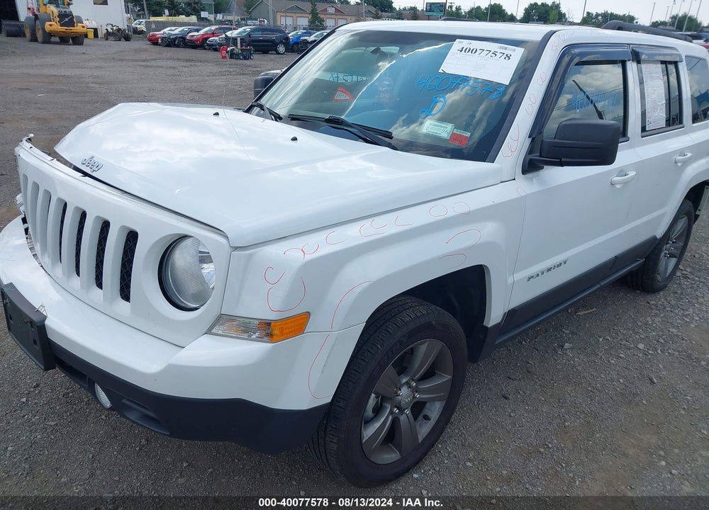 2015 JEEP PATRIOT HIGH ALTITUDE EDITION VIN: 1C4NJRFB0FD208591