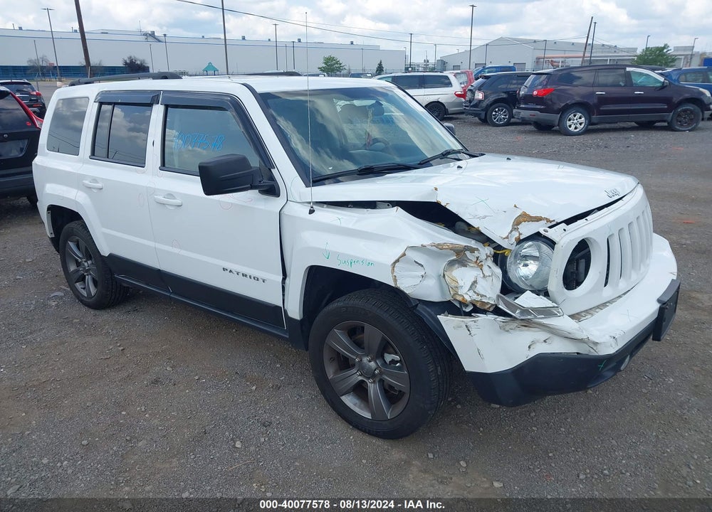 2015 JEEP PATRIOT HIGH ALTITUDE EDITION VIN: 1C4NJRFB0FD208591