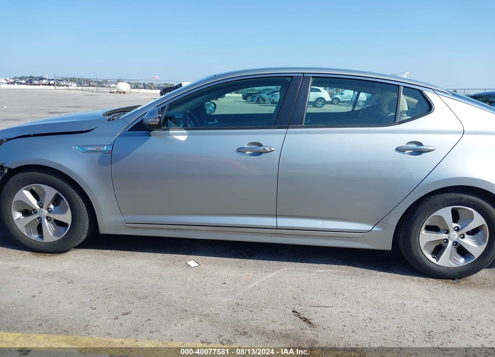 2015 KIA OPTIMA HYBRID VIN: KNAGM4AD9F5081939