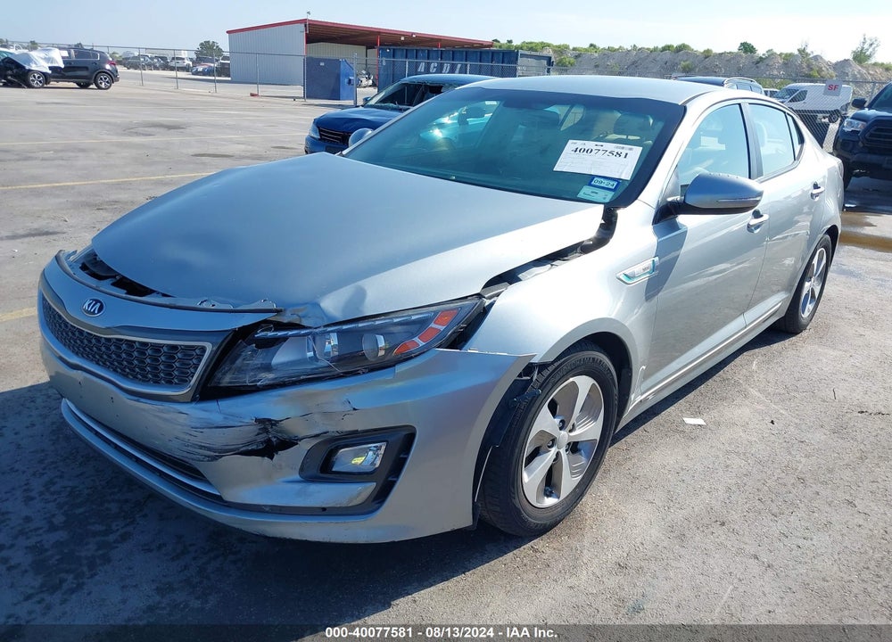 2015 KIA OPTIMA HYBRID VIN: KNAGM4AD9F5081939