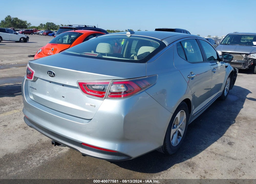 2015 KIA OPTIMA HYBRID VIN: KNAGM4AD9F5081939