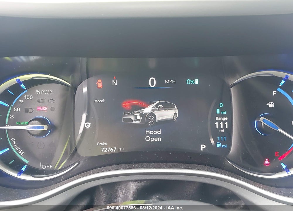 2018 CHRYSLER PACIFICA HYBRID TOURING L VIN: 2C4RC1L72JR105689