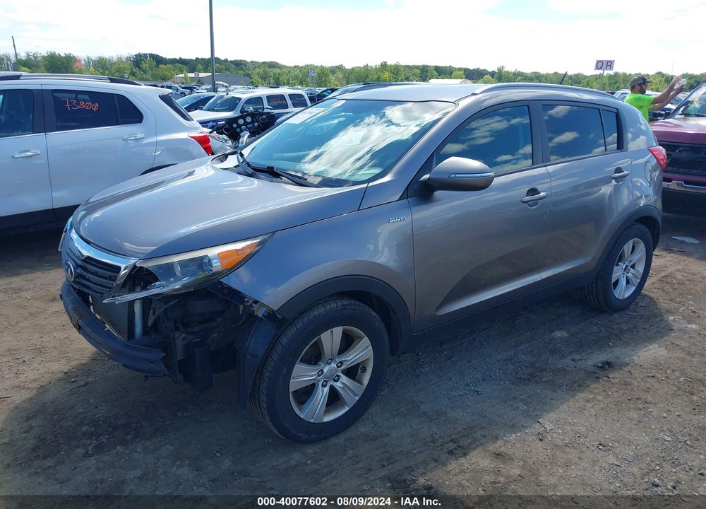 2013 KIA SPORTAGE LX VIN: KNDPBCA20D7396406