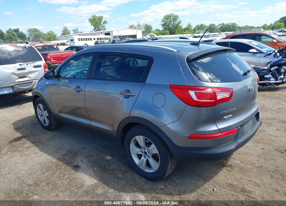 2013 KIA SPORTAGE LX VIN: KNDPBCA20D7396406