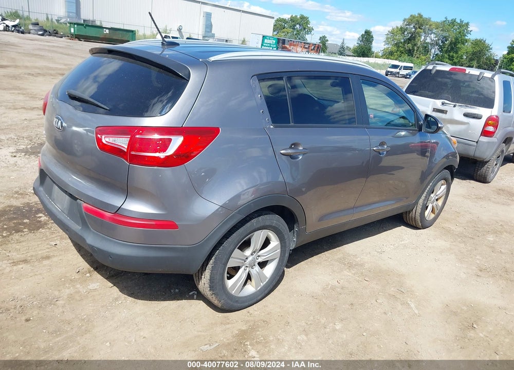 2013 KIA SPORTAGE LX VIN: KNDPBCA20D7396406