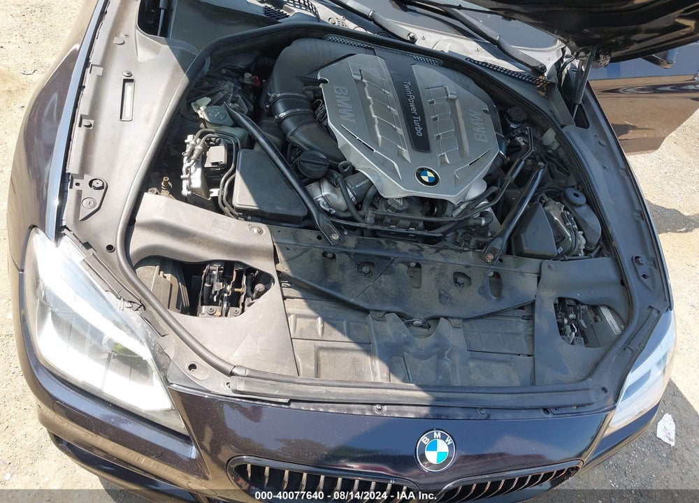 2013 BMW 650I GRAN COUPE XDRIVE VIN: WBA6B4C55DDG67597