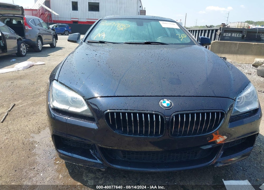 2013 BMW 650I GRAN COUPE XDRIVE VIN: WBA6B4C55DDG67597