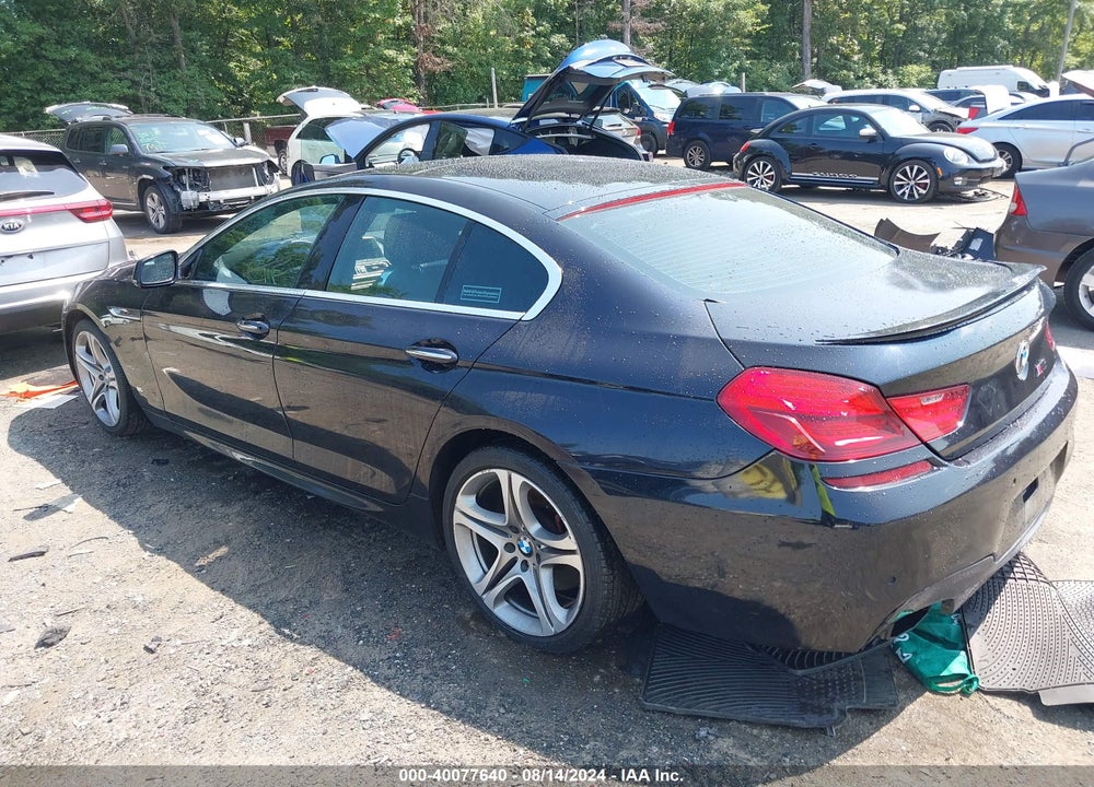 2013 BMW 650I GRAN COUPE XDRIVE VIN: WBA6B4C55DDG67597