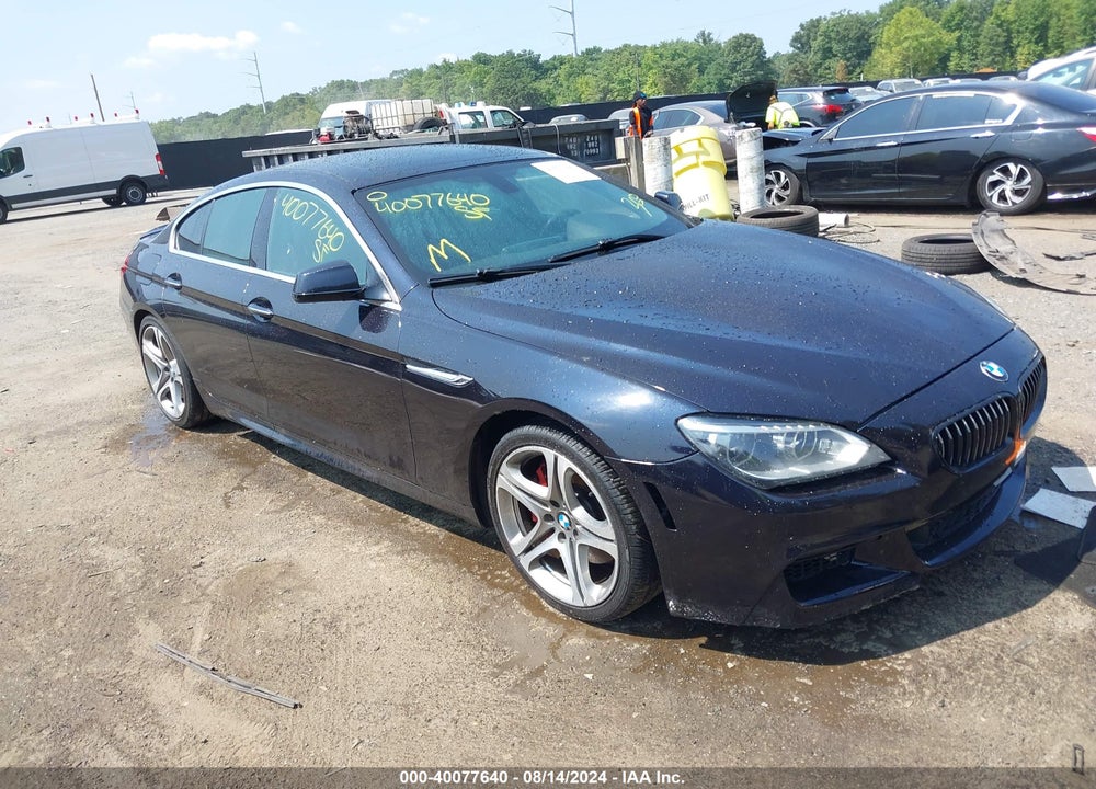 2013 BMW 650I GRAN COUPE XDRIVE VIN: WBA6B4C55DDG67597