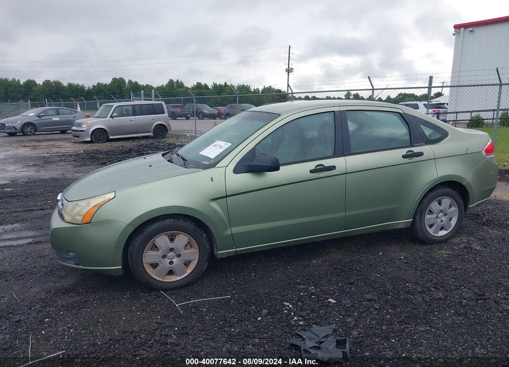 2008 FORD FOCUS S VIN: 1FAHP34N18W215567