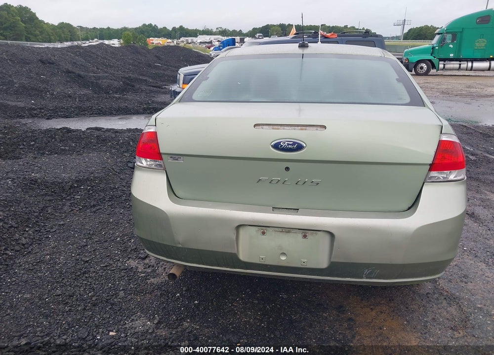 2008 FORD FOCUS S VIN: 1FAHP34N18W215567