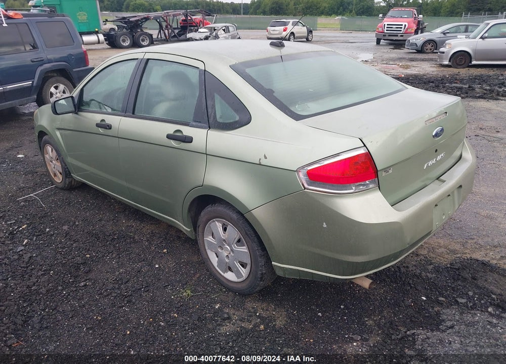 2008 FORD FOCUS S VIN: 1FAHP34N18W215567