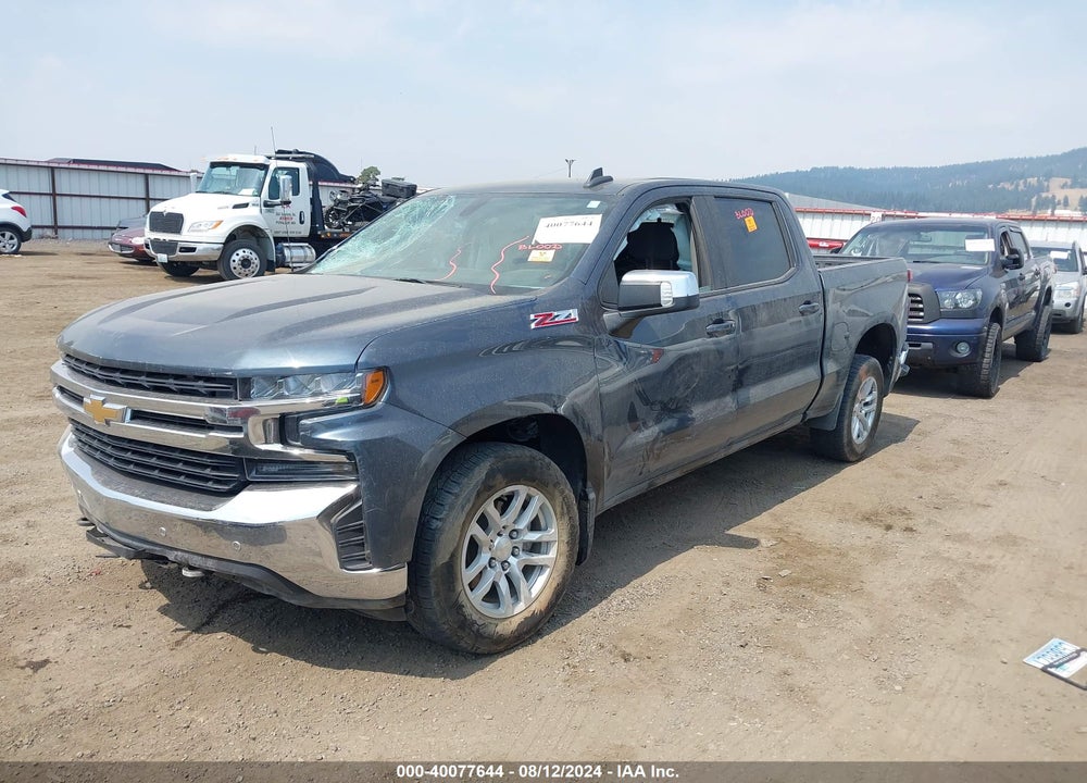 2020 CHEVROLET SILVERADO 1500 4WD SHORT BED LT VIN: 3GCUYDED0LG433539