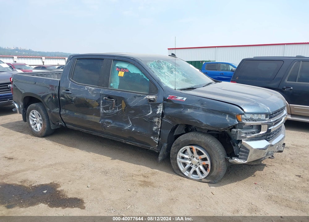 2020 CHEVROLET SILVERADO 1500 4WD SHORT BED LT VIN: 3GCUYDED0LG433539