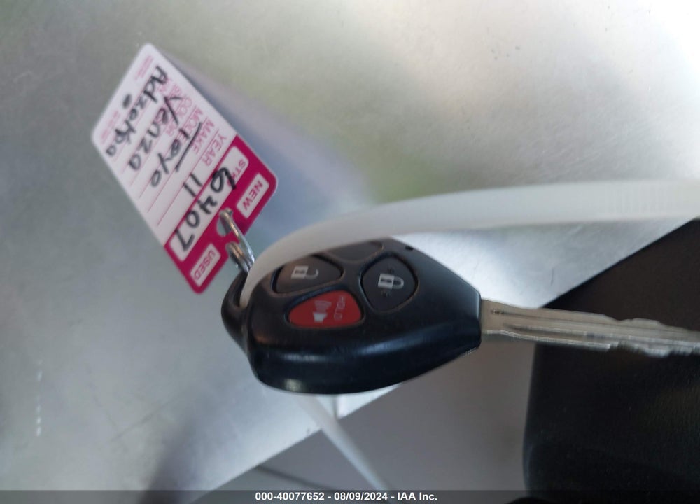 2011 TOYOTA VENZA VIN: 4T3ZA3BB1BU041563