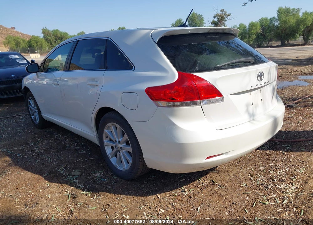 2011 TOYOTA VENZA VIN: 4T3ZA3BB1BU041563