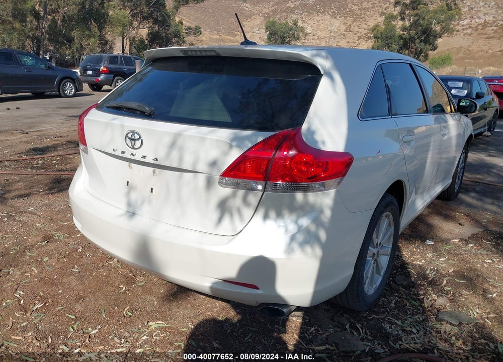 2011 TOYOTA VENZA VIN: 4T3ZA3BB1BU041563