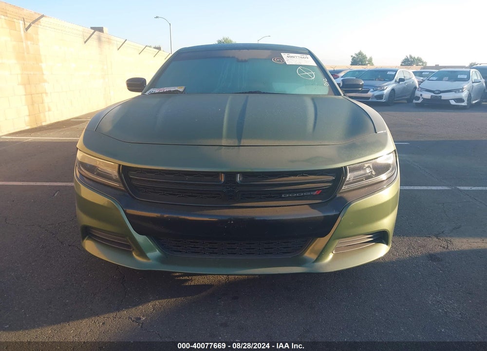 2018 DODGE CHARGER SXT RWD VIN: 2C3CDXBG6JH163760