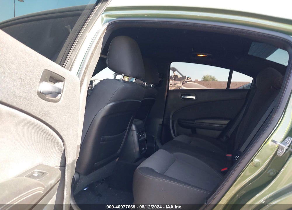 2018 DODGE CHARGER SXT RWD VIN: 2C3CDXBG6JH163760