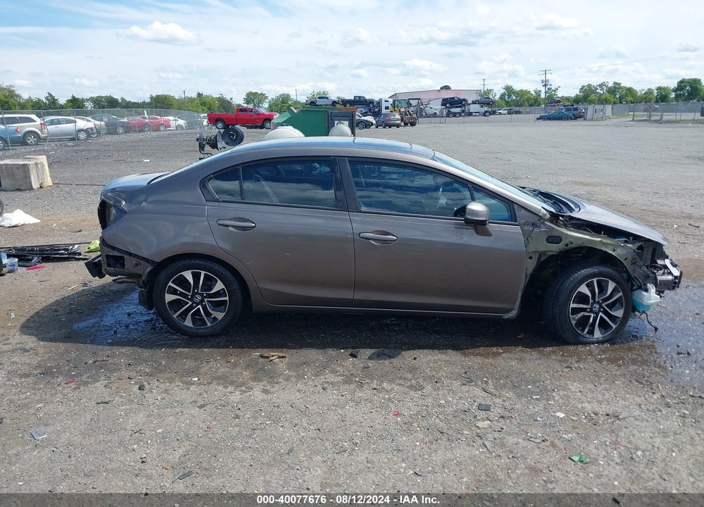 2013 HONDA CIVIC EX-L VIN: 2HGFB2F99DH543579