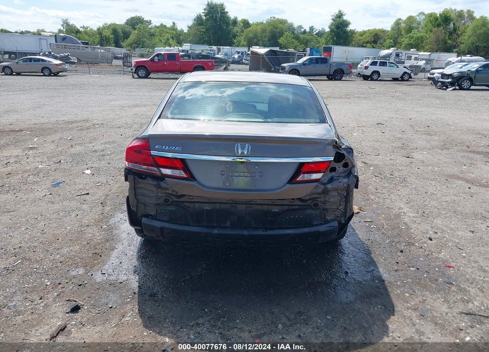2013 HONDA CIVIC EX-L VIN: 2HGFB2F99DH543579