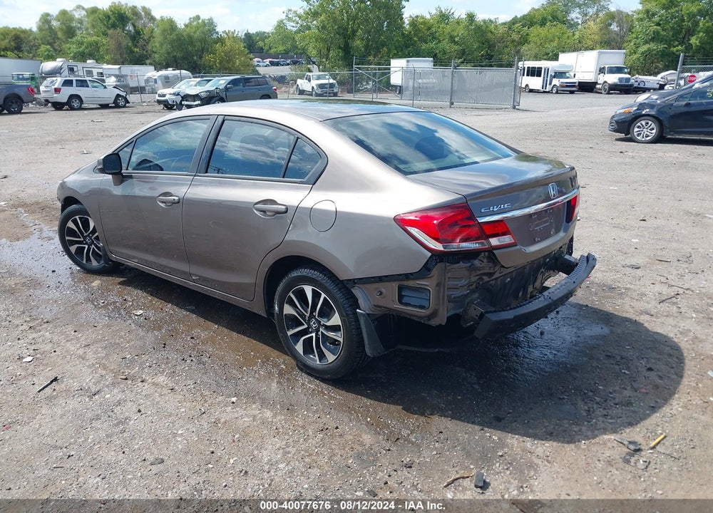 2013 HONDA CIVIC EX-L VIN: 2HGFB2F99DH543579