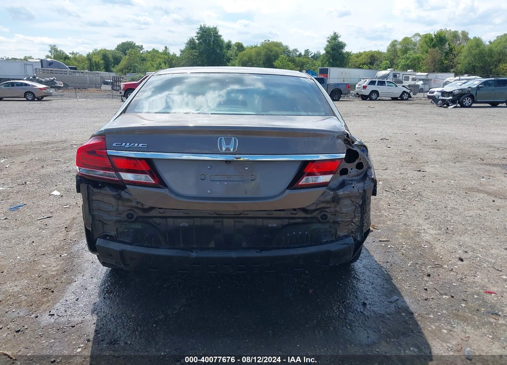 2013 HONDA CIVIC EX-L VIN: 2HGFB2F99DH543579