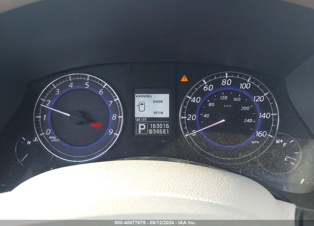 2012 INFINITI EX35 JOURNEY VIN: JN1AJ0HP4CM401358