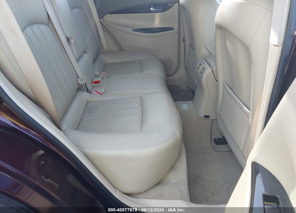 2012 INFINITI EX35 JOURNEY VIN: JN1AJ0HP4CM401358